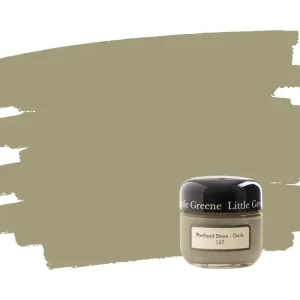 Voordeelprijs Little Greene Portland Stone Dark 157 samplepotje