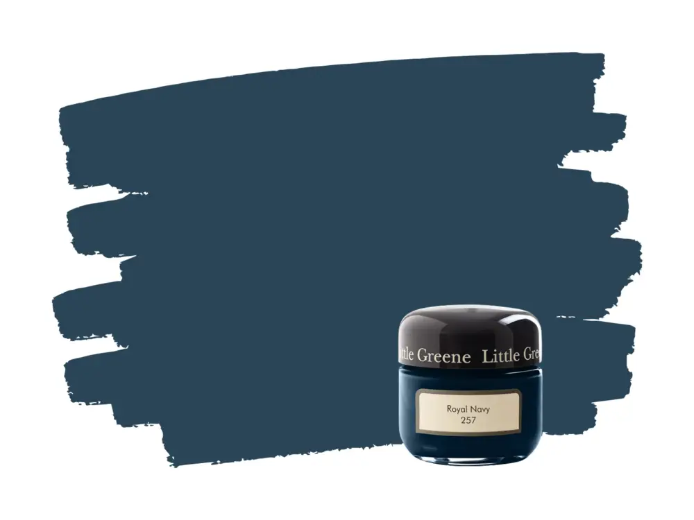 Merkproduct Little Greene Royal Navy 257 samplepotje