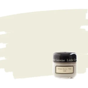 Op = Op Little Greene Green Stone Pale 268 samplepotje