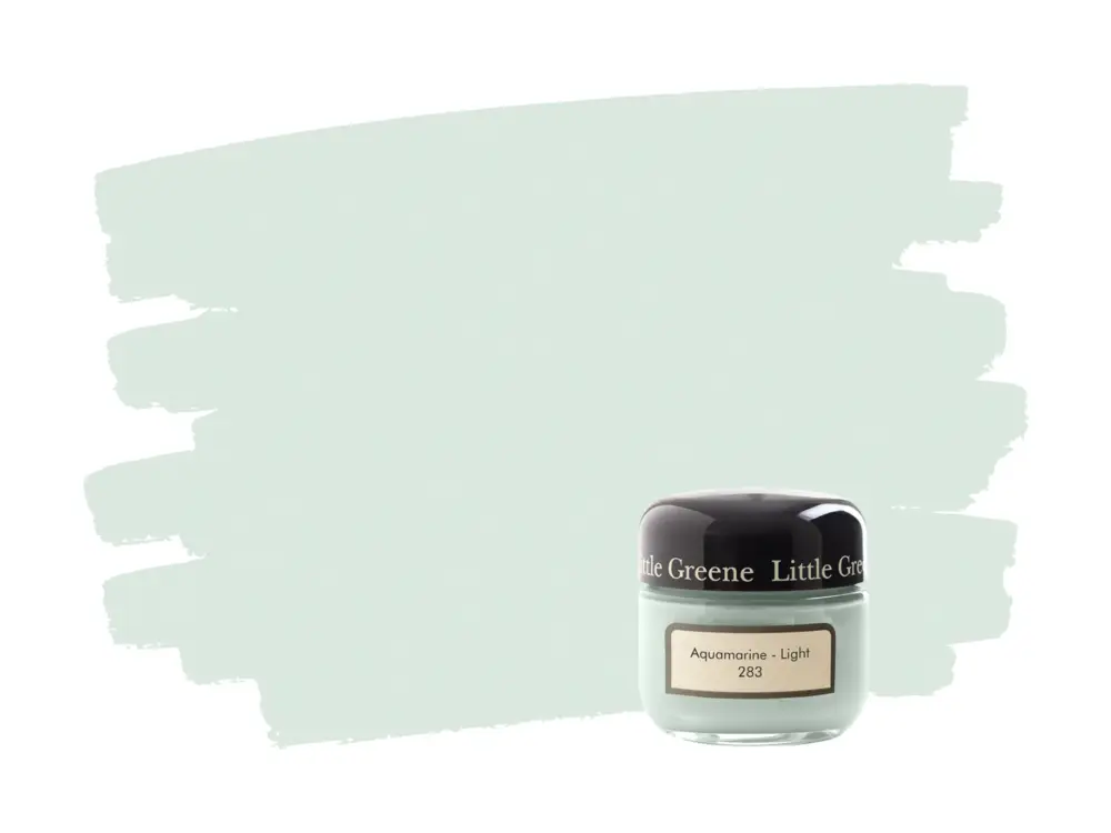 Hete Deal Little Greene Aquamarine Light 283 samplepotje