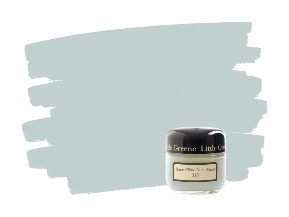Little Greene Bone China Blue Faint 325 samplepotje Korting