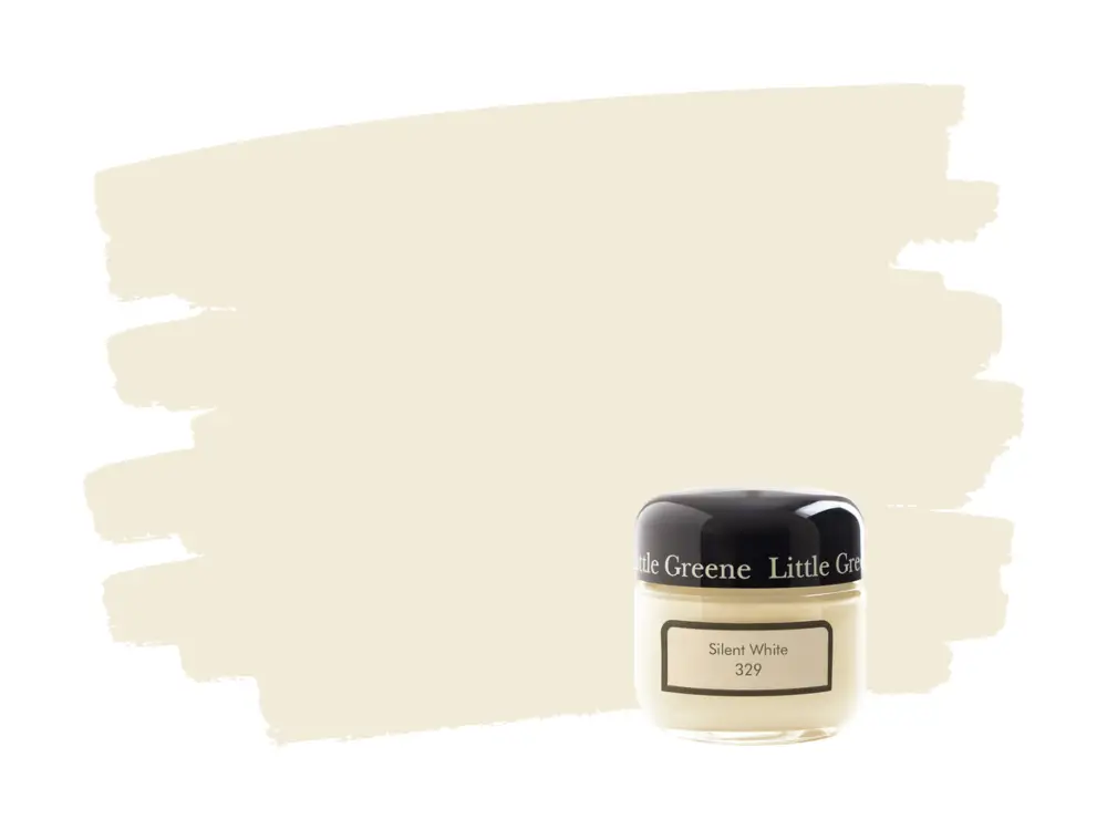 Weekendaanbieding Little Greene Silent White 329 samplepotje