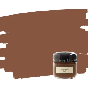 Little Greene Muscovado 343 samplepotje Uitverkoop