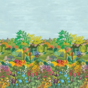 Exclusieve Aanbieding Little Greene Castle Garden - Pale Lime