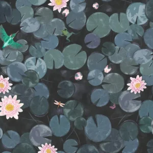 Little Greene Lily Pads - Hicks' Blue Laatste Versie