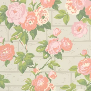 Snelle Levering Little Greene Rose Garden - Green Stone