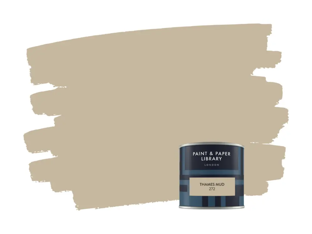 Seizoensaanbieding Paint & Paper Library Thames Mud 272 samplepotje