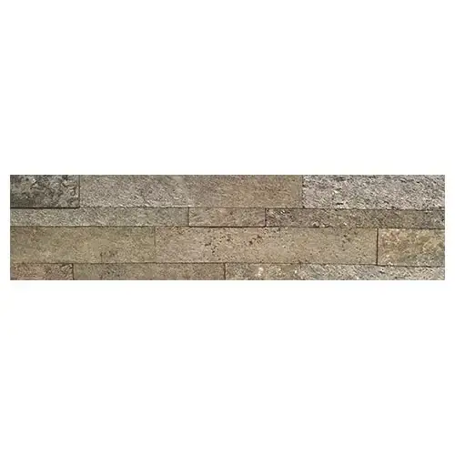 Gecertificeerd Zelfklevende Steenstrip Natuursteen Gouden Gloed