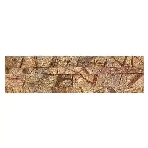 Zelfklevende Steenstrip Natuursteen Rainforest Brown Actieprijs