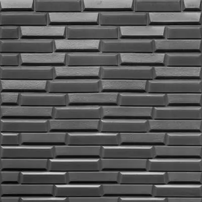 Budget Zelfklevende Foam Lederlook wandbekleding Zwart 60x60cm LTW2 Fabrieksprijs
