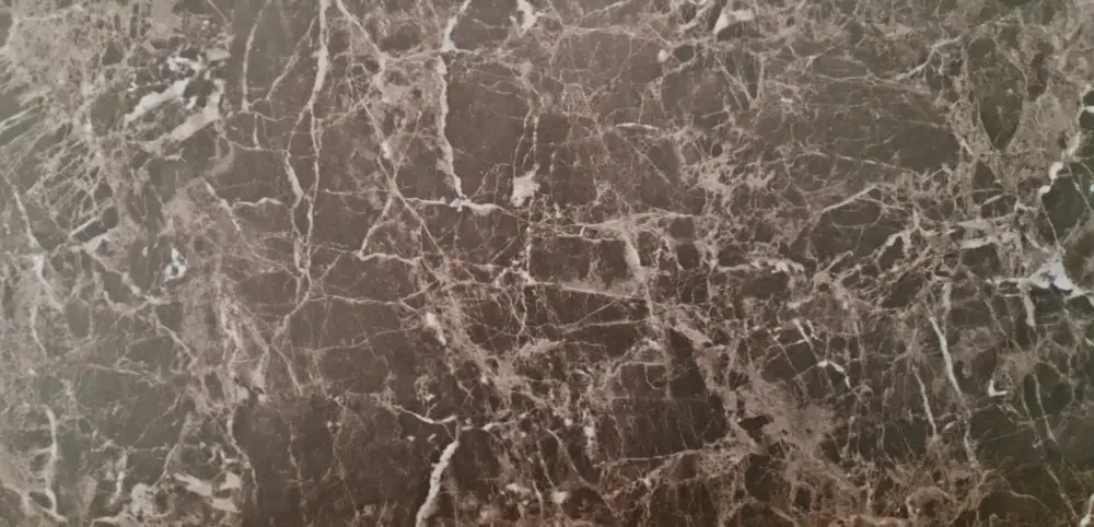 Direct Beschikbaar Budget Zelfklevende SXP Dark Emperador Marmer Wand en VloerPanelen 30X60cm FD02