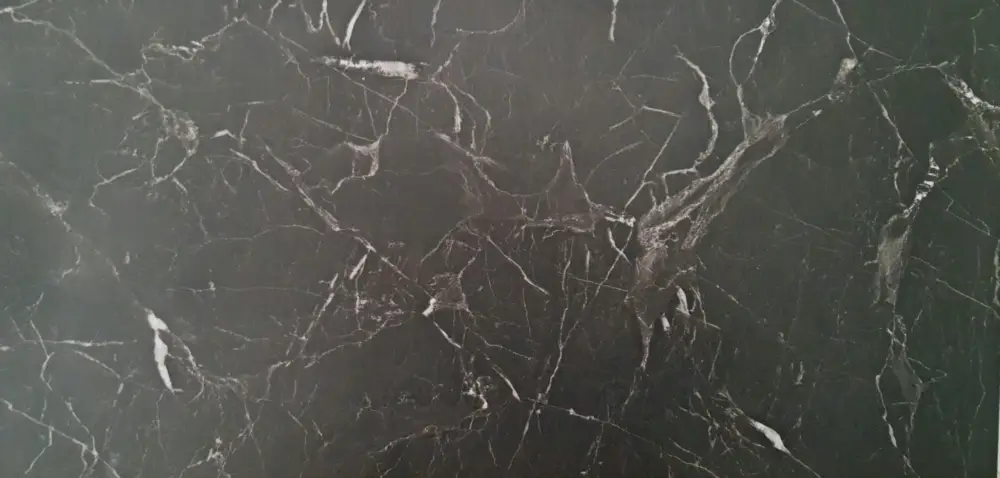 Meest Verkocht Budget Zelfklevende SXP Nero Zwart Marmer Wand en VloerPanelen 30X60cm FD03