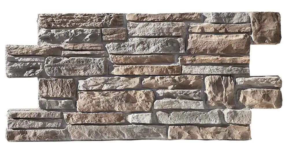 Koop Vandaag Baksteenstrip 3D Wandpaneel Naadloos XL PU Piedra Marron