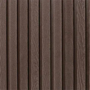 Nieuw Kunststof Gevelbekleding Composiet - Rabatdeel Rhombus Donker Eiken Bruin