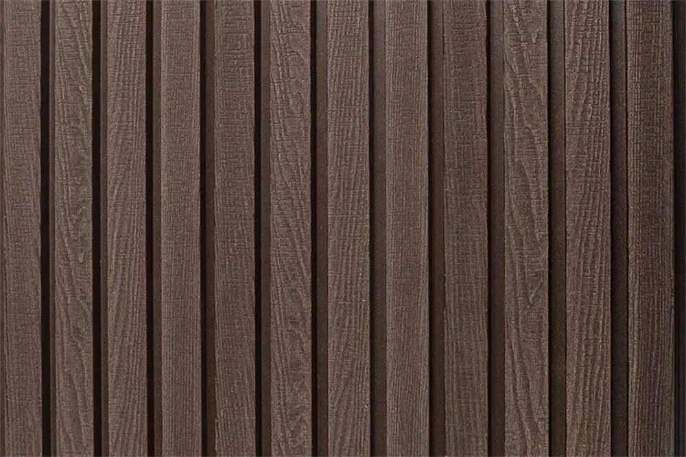 Nieuw Kunststof Gevelbekleding Composiet - Rabatdeel Rhombus Donker Eiken Bruin