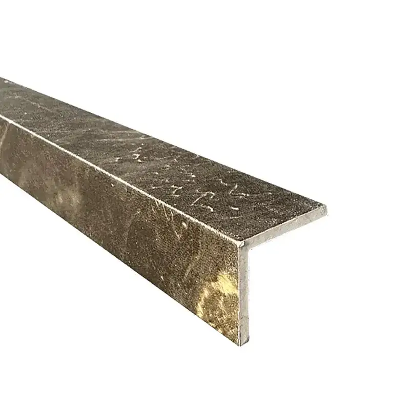 Gereduceerde Prijs Hoekprofiel Zelfklevende Tegels en SPC Wandpanelen Rosseta Stone Mat Zwart Goudbruin