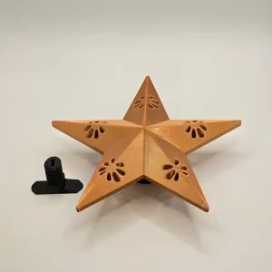 Superprijs Aku WallClip Ster Groot Koper
