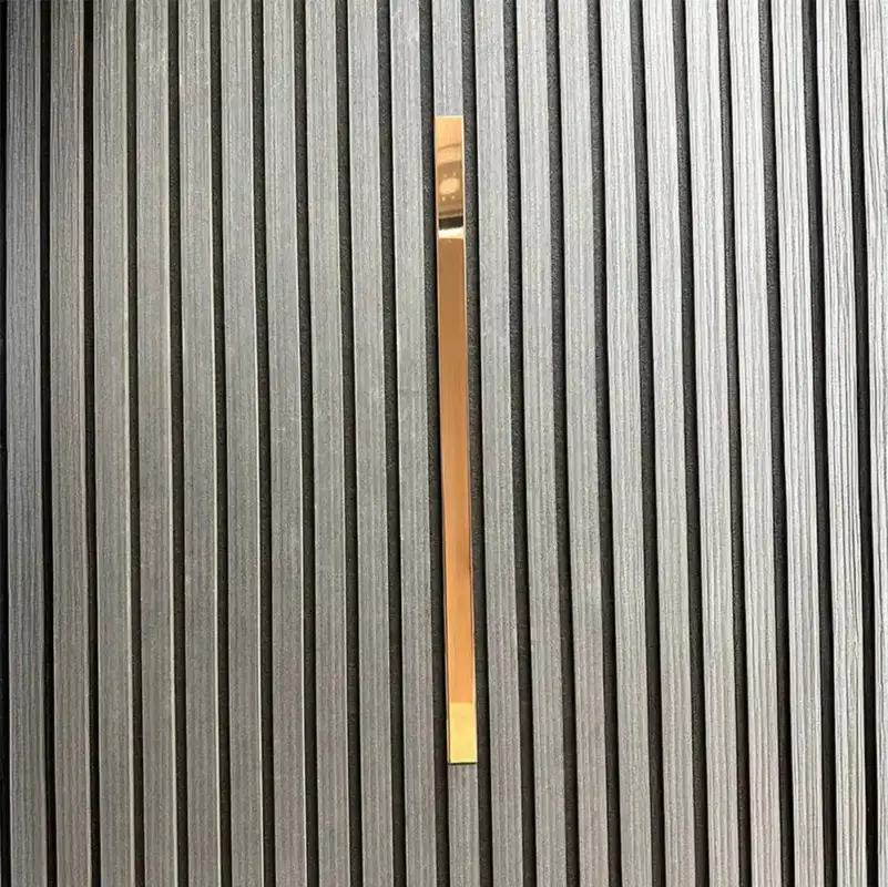 Koopje Cover voor Akoestisch Paneel Hoogglans Mirror Brons Medium