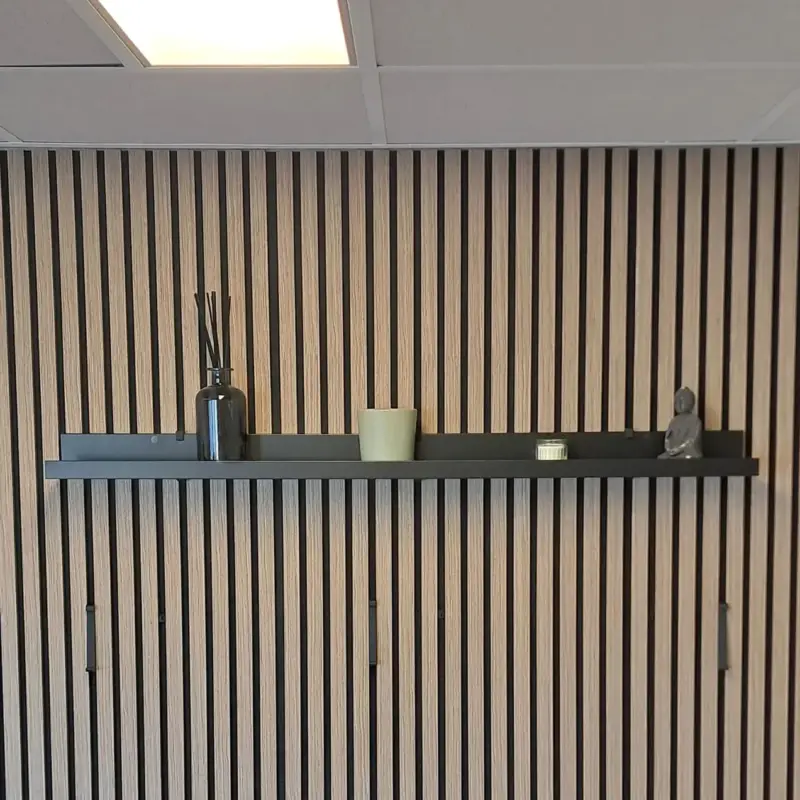 Betaalbaar Aku WallClip Wandplank Groot Zwart