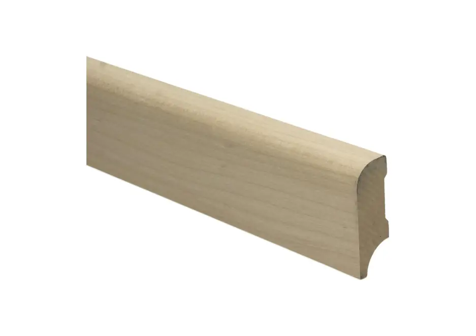 Koloniale Plint 58x22mm Ahorn Onbehandeld Betaalbaar