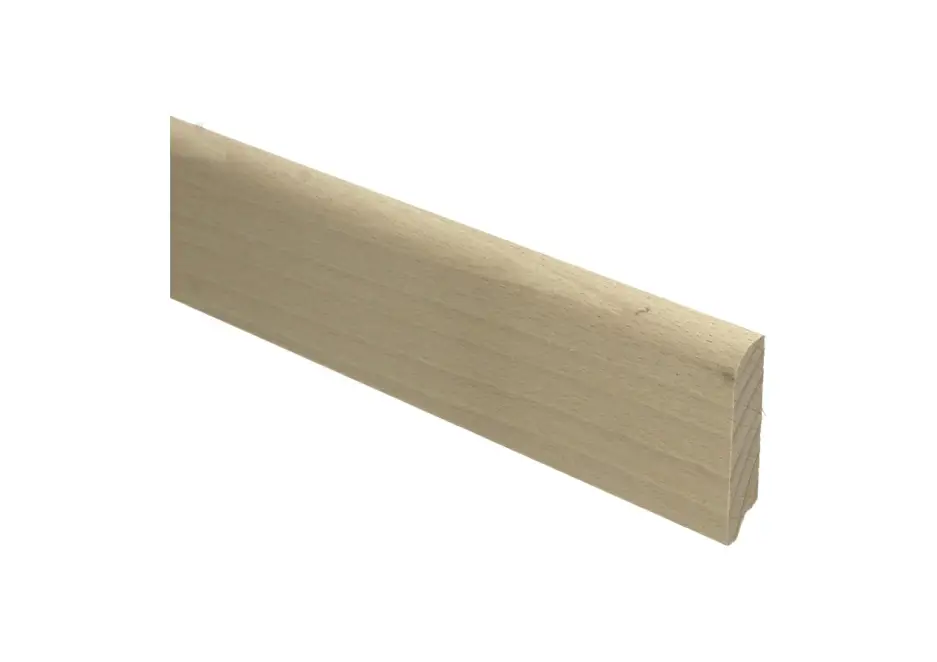 Nu Kopen Franse Plint 60x13mm Licht Beuken Onbehandeld
