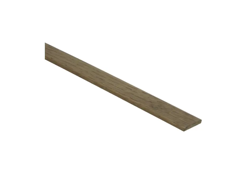 Voordeelprijs Afwerklijst 6x28mm Massief Eiken Chocolade Bruin Geolied