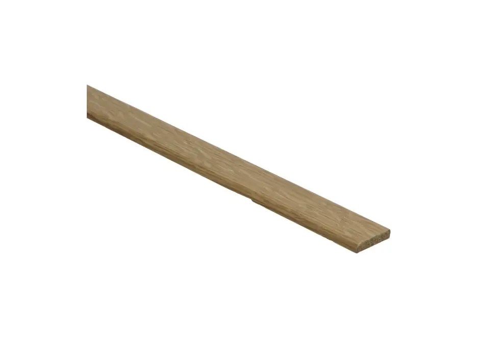 Afwerklijst 5x23mm Massief Eiken Gelakt Beperkte Voorraad