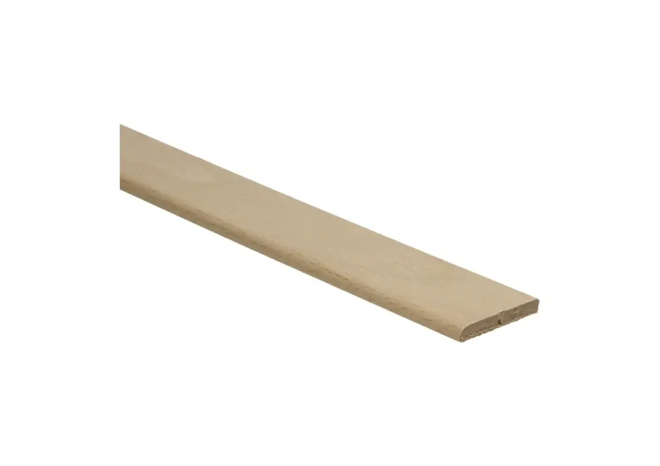 Afwerklijst 6x35mm Massief Gestoomd Beuken Gelakt Voordeelprijs