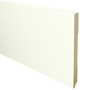 MDF Moderne Plint 220x18mm Voorgelakt RAL 9010 Premium