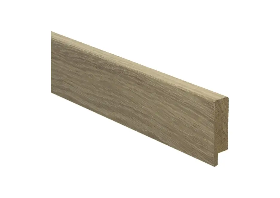 Express Levering Rechte Plint 54x15mm Eiken Wit Geolied