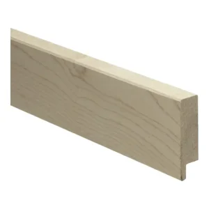 Koopje Rechte Plint 54x15mm Ahorn Onbewerkt