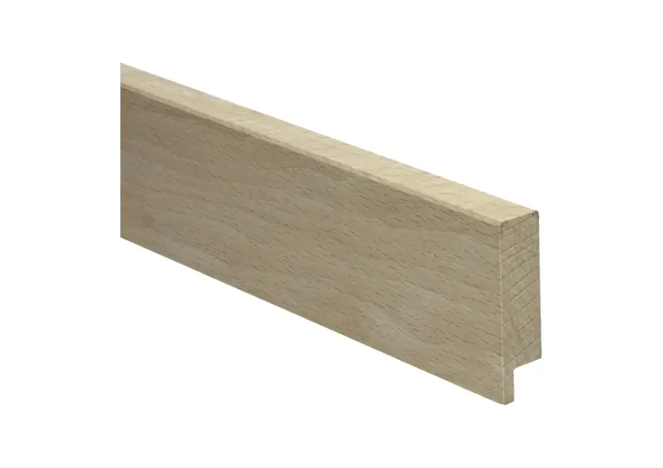 Rechte Plint 54x15mm Licht Beuken Onbehandeld Beste Prijs