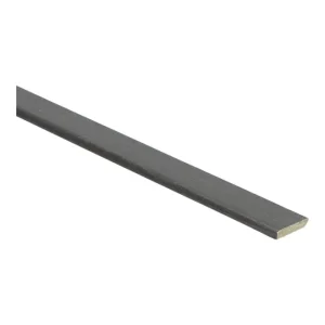 Beperkte Voorraad Plakplint Wenge Zwart - 240cm