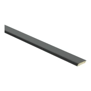 Plakplint Zwart Hoogglans - 240cm Premium