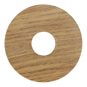 Favoriet Zelfklevende Rozet (17 mm) Eiken Oudfrans (10 st.)