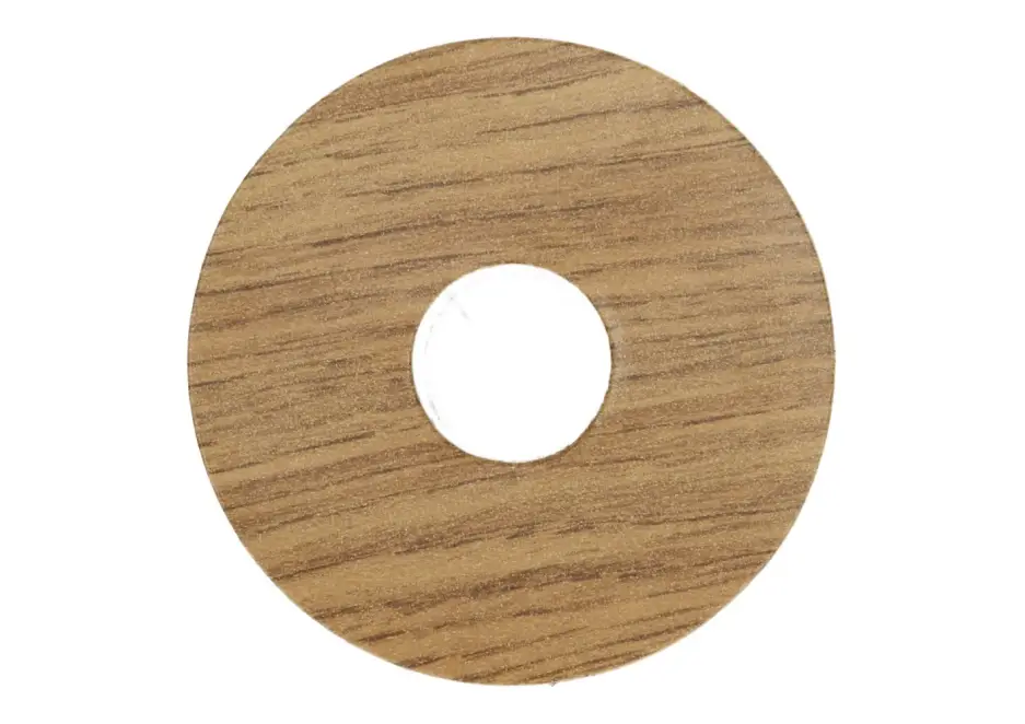 Favoriet Zelfklevende Rozet (17 mm) Eiken Oudfrans (10 st.)