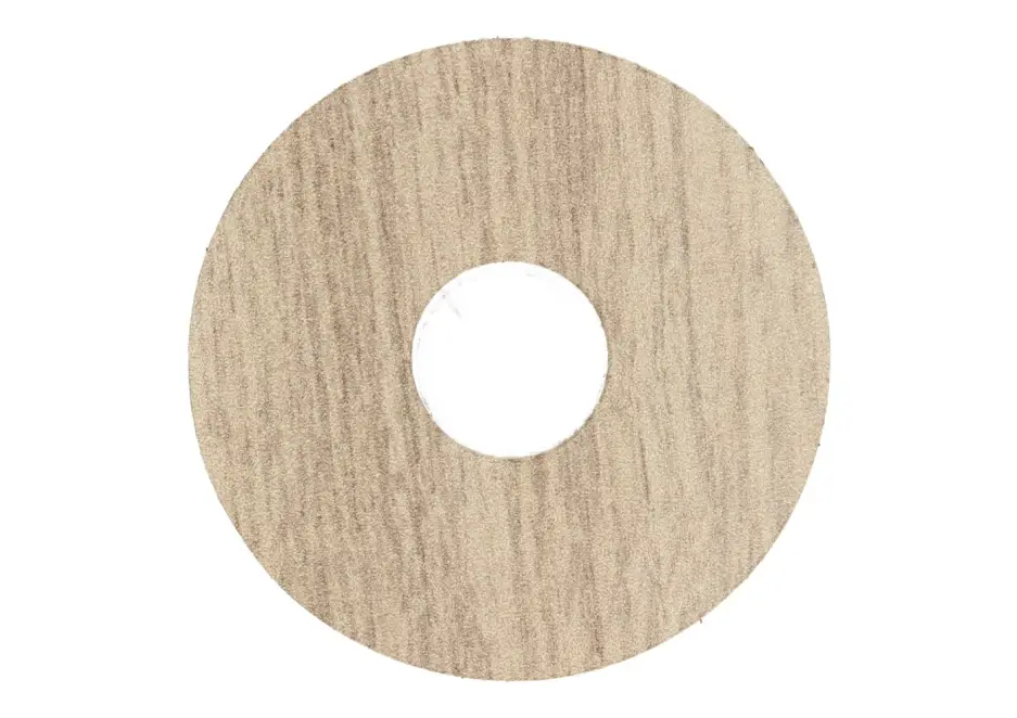 Seizoensaanbieding Zelfklevende Rozet (17 mm) Eiken Wit Geolied (10 st.)