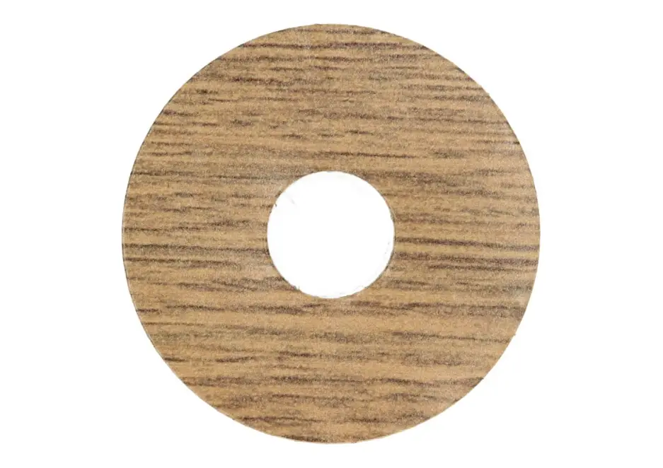 Hoge Kwaliteit Zelfklevende Rozet (17 mm) Oud Kastanje (10 st.)