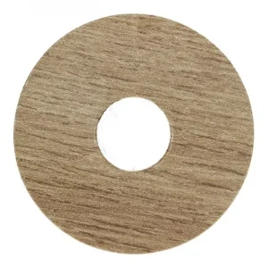 Zelfklevende Rozet (17 mm) Wit Noten (10 st.) Bestseller