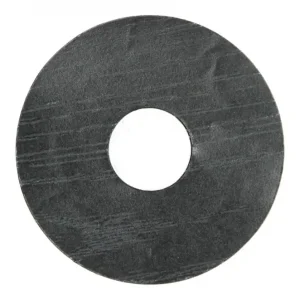 Zelfklevende Rozet (17 mm) Zwart (10 st.) Direct Beschikbaar