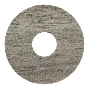 Premium Zelfklevende Rozet (17 mm) Grijze Teak (10 st.)