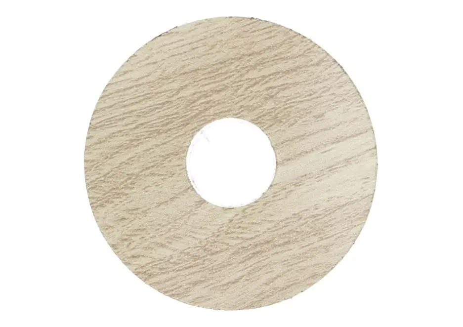 Favoriet Zelfklevende Rozet (17 mm) Eiken Wit Getint (10 st.)