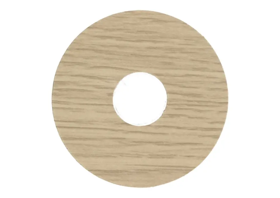Koop Online Zelfklevende Rozet (17 mm) Champagne Eiken (10 st.)