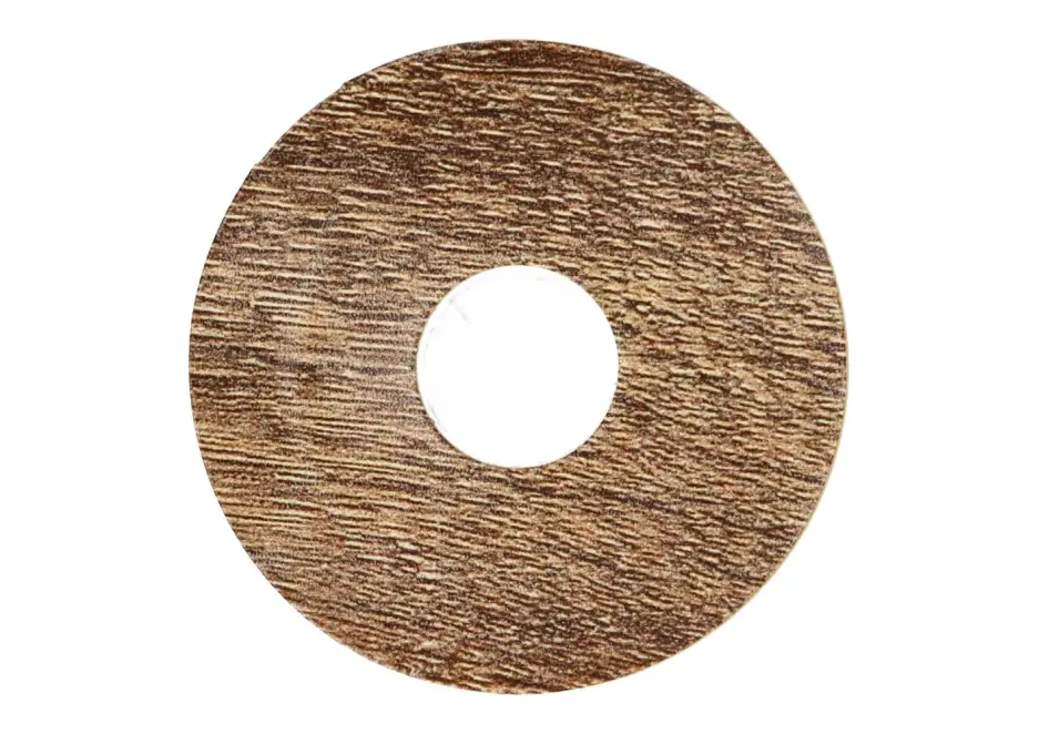 Rechtstreeks Van De Fabrikant Zelfklevende Rozet (17 mm) Eiken Gebleekt Bruin (10 st.)