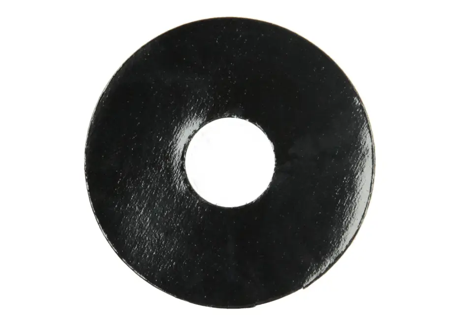 Actieprijs Zelfklevende Rozet (17 mm) Zwart Hoogglans (10 st.)