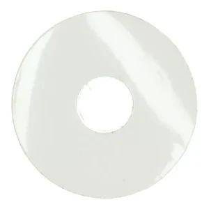 Laatste Versie Zelfklevende Rozet (17 mm) Hoogglans Wit (10 st.)