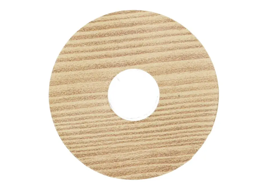 Merkproduct Zelfklevende Rozet (17 mm) Oud Grenen (10 st.)