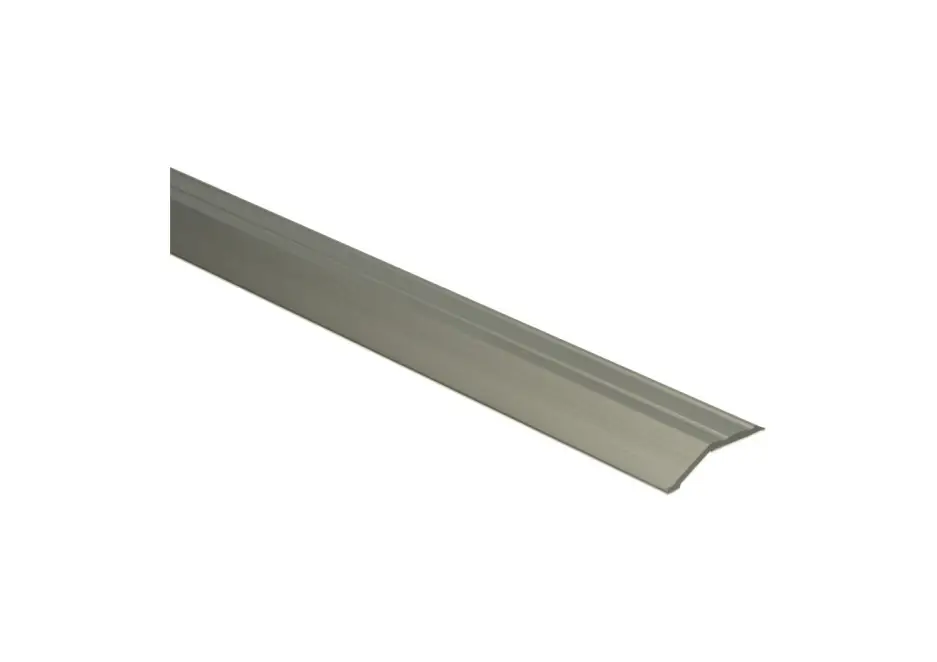 Direct Beschikbaar Overgangsprofiel Zelfklevend 8mm Aluminium RVS - 270cm