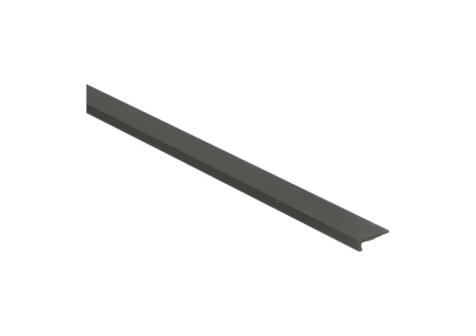 Uitverkoop Hoeklijnprofiel Zelfklevend 4mm tbv PVC klik Brons - 250cm