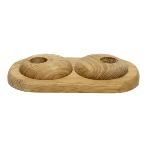 Duo-rozet Variabel Eiken Naturel Geolied 16 mm Direct Beschikbaar